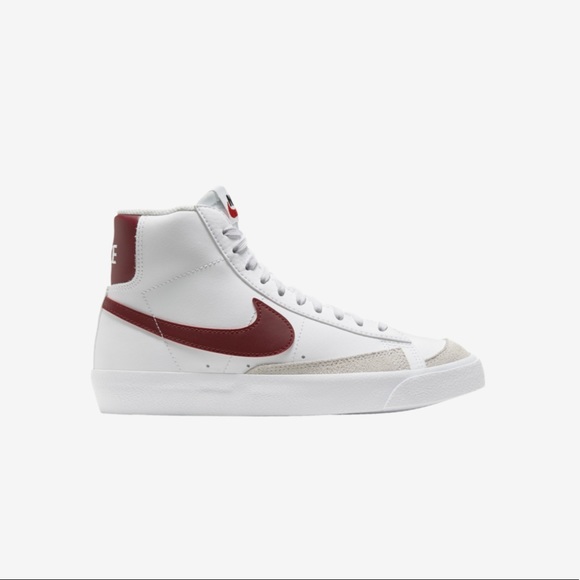 Nike Blazer High gs burgundy - Picture 1 of 4